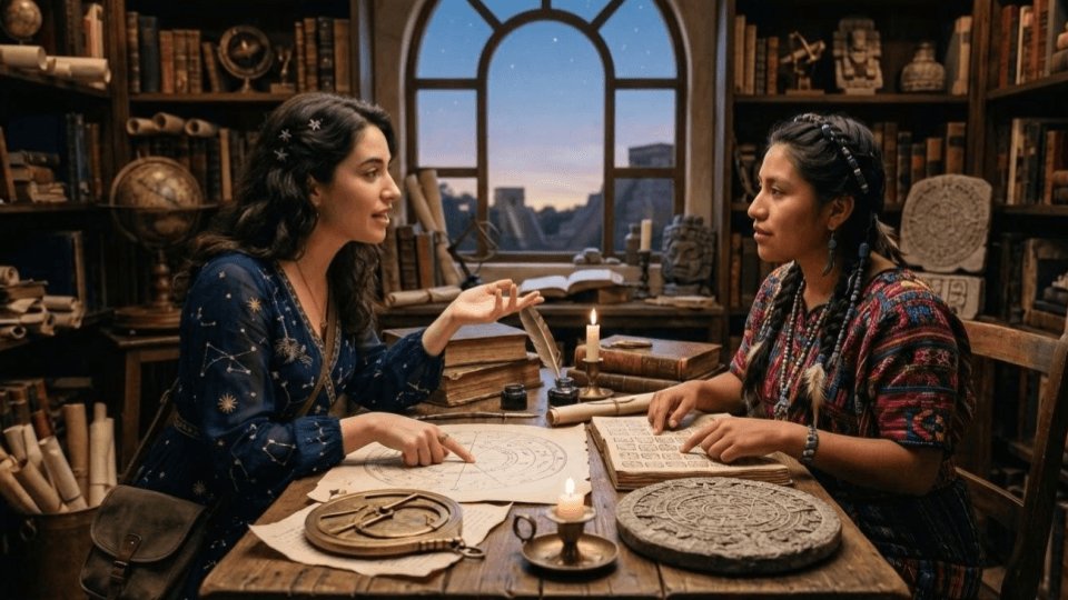 ホロスコープのステラとマヤ暦の賢者マヤ